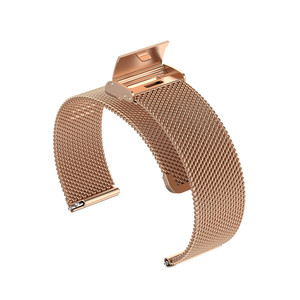 Correa de reloj Milanesa De 18mm 20mm 22mm para Samsung Galaxy <span class=keywords><strong>42mm</strong></span> 46mm correa de reloj <span class=keywords><strong>3</strong></span> 41mm/45mm Active2 correa de Metal para Garmin <span class=keywords><strong>Huawei</strong></span> <span class=keywords><strong>GT</strong></span> 2 - Product Image 5