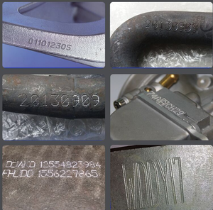 آلة نقش كهربائية بنقاط الضغط لنقش أرقام VIN على الهياكل المعدنية، مع شهادة CE، من المورد المصنع - Product Image 5