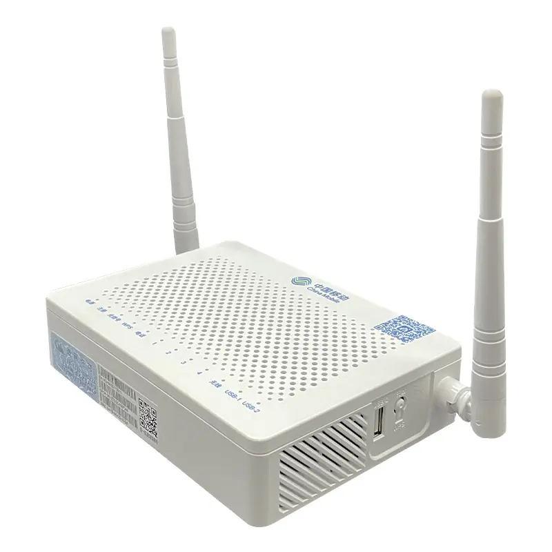 새로운 고품질 광섬유 인터넷 모뎀 Wifi Rout Gpon Onu Ont Zte F673av9 4ge + 1pot + 2usb + 2.4g & 5g