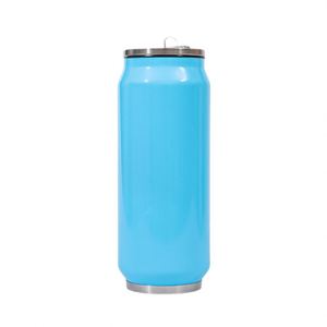 Vaso Térmico Personalizado de Acero Inoxidable 304 de Doble Pared con Aislamiento al Vacío, Compatible con Vehículos, Forma de Lata de Cola, 12Oz/17Oz - Product Image 5