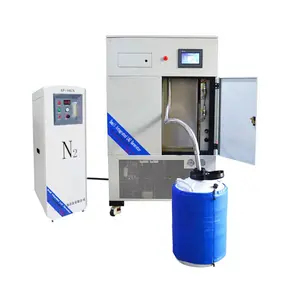 Máquina generadora de nitrógeno líquido criogénico, 15L/día, para alimentos, helados, bebidas, cerveza, agua, zumo, embalaje de congelación
