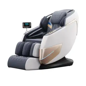 Оптовая продажа, роскошное Электрическое Массажное кресло для всего тела Shiatsu Ghe с 3D L-образным рельефом, массажное кресло с нулевой гравитацией