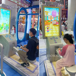 IDO per bambini produttore di divertimenti altre strutture del parco divertimenti macchina da gioco con altalena interattiva per parco giochi al coperto - Product Image 2