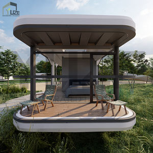 Luxury Design Custom Size Space <strong>Capsule</strong> Container Hotel Tiny House 2 Bedroom - Product Image 2