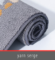Tapis de cuisine antidérapant de qualité supérieure à motif géométrique de taille personnalisée DADA, ensemble de 2 tapis et tapis de cuisine antidérapants