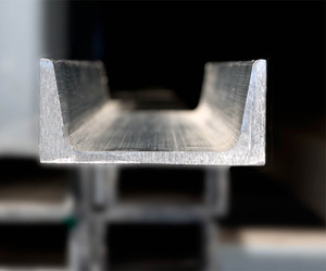 EN 10025-2:2004 S235JR S355JR S355J2 + N UPN30-UPN300 פלדה U ערוץ בר - Product Image 2