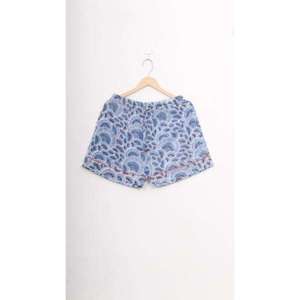 Pijamas de Otoño Casuales y Transpirables de Satén 100% Algodón con Estampado Floral para Mujer, Conjunto de 2 Piezas, Cintura Elástica Suave, Pantalones Cortos con Botones - Product Image 5