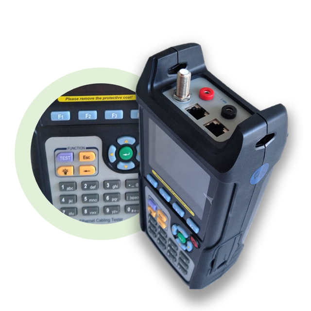 LT-500 CAT3, CAT5e and CAT6 Ethernet Cable Tester