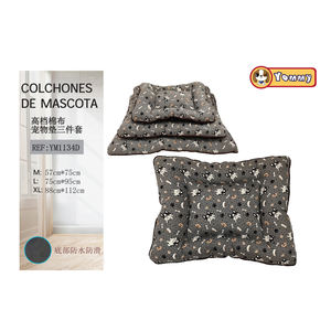 Set di Tappetini per Letto per Animali Yommy in Tessuto di Cotone Impermeabile Antiscivolo M L XL Cuscino per Cani e Gatti - Product Image 1