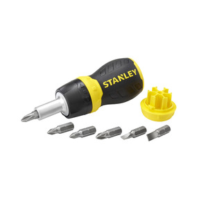 Juego de 6 Portapuntas Magnéticos Stanley con Puntas y Tapa de Almacenamiento - Product Image 1