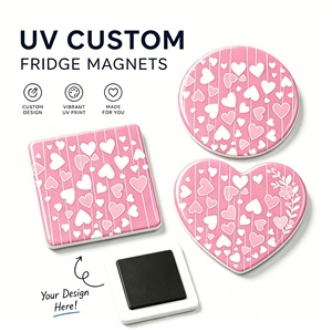 Imanes de Cerámica para Refrigerador al por Mayor, Imanes en Blanco para Impresión UV, Imanes para Refrigerador Estilo <span class=keywords><strong>Polaroid</strong></span>, Forma Personalizada - Product Image 1