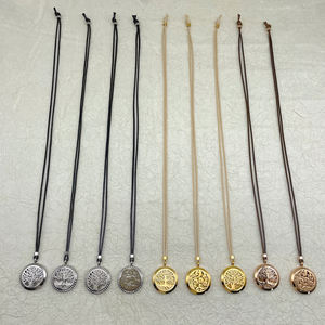 <span class=keywords><strong>2026</strong></span> 스테인리스 스틸 트렌디 생명의 나무 펜던트 기하학적 아로마테라피 에센셜 오일 디퓨저 목걸이 결혼식 및 파티용 - Product Image 2