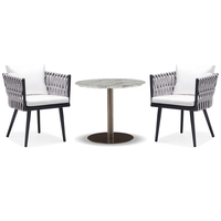 Ensemble de Table à manger et chaise, canapé de patio d'extérieur, nouveau Design