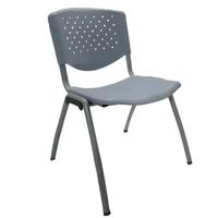 Chaises en métal et plastique robustes, empilables, à prix avantageux, avec pieds en fer, pour événements commerciaux extérieurs, écoles et formations – Vente en gros