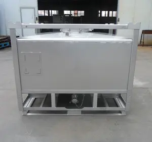 1500L High Quality Favourable Cost Stainless Steel Storage Transportation Tank With UN Ceriticaiton
