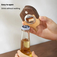 Tire-bouchon de bouteille de bière magnétique portable créatif en gros Tire-bouchon personnalisé multifonctionnel