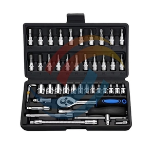 Kit de herramientas de reparación de automóviles para mecánica de automóviles al por mayor, juego de herramientas de llave inglesa, caja de herramientas de mano, juego de llaves de vaso, juego de herramientas, juegos de enchufes - Product Image 3