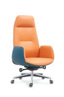 Chaise de bureau et de gaming moderne JOHOOFURNITURE avec grand bureau ergonomique, accoudoirs souples fixes, support lombaire et logo personnalisé