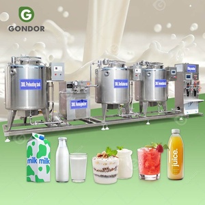 Mini-machine de traitement du lait pour usine laitière, équipement automatique pour yaourt et lait UHT en Chine - Product Image 1