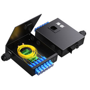 กล่องขั้วสายไฟเบอร์ออปติกแบบ6พอร์ตกล่องขั้วต่อสายไฟเบอร์ออปติก FTTH 35มม. เกรดอุตสาหกรรม - Product Image 3