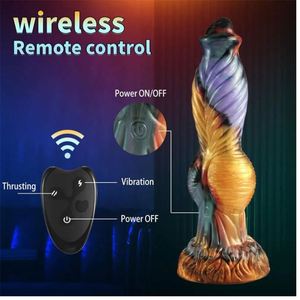 Grand Dildo XXL en forme de Pistolet, Poupée Géante, Serpent Long, Démon, Robot, Grand Dragon, Machine en Caoutchouc, 10 Pouces, Sous-vêtements, Dro, Succion, 4-en-1 - Product Image 2