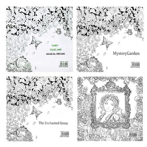 Libro da colorare per adulti con sollievo dall'ansia 25CM - Product Image 4