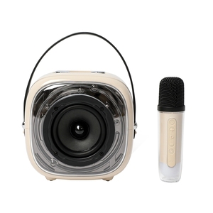 Danh Sách Mới BT Loa micro đặt ngoài trời hát gia đình nhỏ KTV nhà không dây karaoke Stereo Loa - Product Image 1