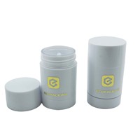 Récipient deo stick imprimé personnalisé de luxe en vente 15g 30g 50g 75g emballage de conteneur de déodorant en bâton de protection solaire