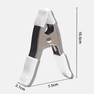 Clips de fixation en acier laminé à froid en forme de A, robustes, OEM Xinda, 4-6 pouces, pour tentes extérieures, photographie, jardin, robes de mariée, usage spécial - Product Image 1