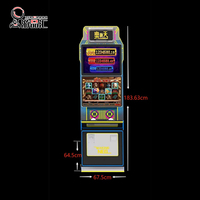 Machine de jeu vidéo à pièces de monnaie de bonne qualité à bas prix, borne d'arcade avec matériaux et logo personnalisables, prise américaine