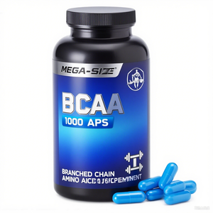 OEM <span class=keywords><strong>BCAA</strong></span> Tablets120 Comprimés 2:1:1 Suppléments <span class=keywords><strong>BCAA</strong></span> pour Hommes et Femmes Avant l'Exercice Pure Plain Suppléments pour <span class=keywords><strong>Musculation</strong></span> - Product Image 2