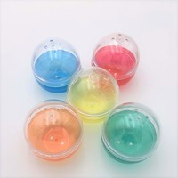Capsules Gashapon en plastique 65*67mm les plus vendues, balles Gacha multicolores pour distributeurs automatiques, jouets promotionnels pour enfants