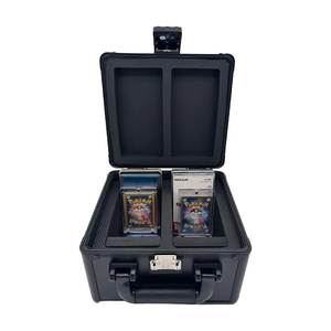 กล่องเก็บการ์ดกีฬาแบบพับได้ ป้องกันกลิ่น พร้อมกุญแจ <span class=keywords><strong>TSA</strong></span> สำหรับจัดเก็บและโชว์การ์ดสะสม - Product Image 6