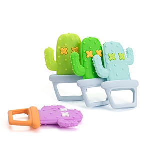Nouveau design étonnant Babi Supplies Products Jouet de dentition en silicone <span class=keywords><strong>comestible</strong></span> de style anti-sevrage non toxique - Product Image 3