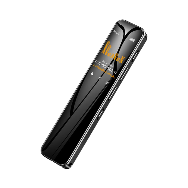 Wav Digital Voice Recorder MP3 Player Long Time Recording Mini Design USB Connector Zinc Alloy Material 16GB/32GB/64GB 0.96inch