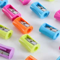 Offre Spéciale Surwin TS001 – Taille-crayon Mini Écologique en Plastique Durable à un Trou, Forme de Tasse, Outil de Papeterie Coloré pour Étudiants