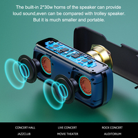 XDOBO X8 II 60W Potente Altavoz Portátil Inalámbrico para Exteriores TWS Sistema de Cine en Casa Barra de Sonido para TV