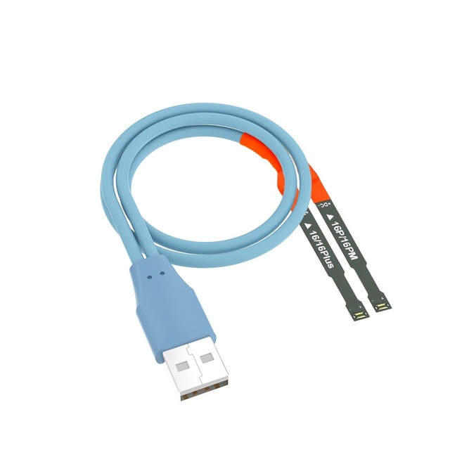 Sunshine SS-908G Long Flexible FPC Connector DC Power Supply Test Cable for iPhone 16/16 Plus/16 Pro/16Pro Max Repair Boot Line