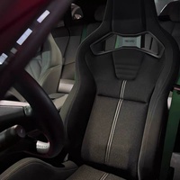 (Stock d'usine) Siège de course RECARO BRIDE OMP neuf, compatible avec simulateur VR, en éponge et matériaux composites