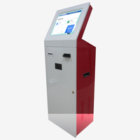 Distributeur de billets à écran tactile en libre-service de 19 pouces avec imprimante thermique de distribution d'argent et de pièces de monnaie