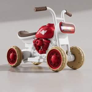 سيارة أطفال كهربائية قابلة للتخصيص - لعبة ركوب رباعية العجلات مع أضواء للأطفال من <span class=keywords><strong>2</strong></span> إلى 4 سنوات - Product Image 2