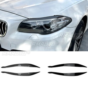 ฝาครอบไฟหน้ารถยนต์  ตกแต่งไฟหน้า  สำหรับ BMW ซีรีส์ 5 รุ่น F10 F11 ปี 2015-2017 อุปกรณ์ตกแต่งรถยนต์ - Product Image 2