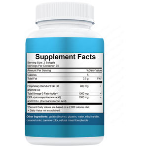 Penjualan terlaris TK ledakan OMEGA-3 minyak ikan gel lembut suplemen untuk pria - Product Image 2