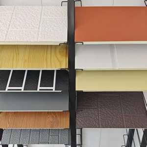 Colore acciaio prefabbricato Villa casa poliuretano Sandwich EPS per la parete esterna isolamento decorativi pannelli metallici costruzione - Product Image 5