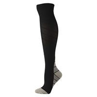 Chaussettes de sport pour femmes compresser à la mode de haute qualité Chaussettes de course Chaussettes d'équitation personnalisées à hauteur du genou