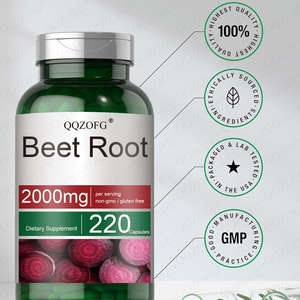 OEM Fabricante Beet Root Cápsulas 220 Comprimidos com Extrato Herbal para Adultos Suporte Cardiovascular Endurance <span class=keywords><strong>Blood</strong></span> Flow - Product Image 5