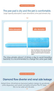 כלב משטח חם מכירה חד פעמי פיפי רפידות ecofriendly רפידות 60x90 - Product Image 3