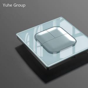 Interruptor de Pared Tipo 86 con Botón de Reinicio, Luz LED, Panel Táctil de Vidrio Templado, Pantalla Táctil de 4 Pines, IP20, Interruptor de 2 Vías - Product Image 4