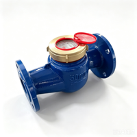 Compteur d'eau chaude mécanique de haute précision de qualité industrielle DN50