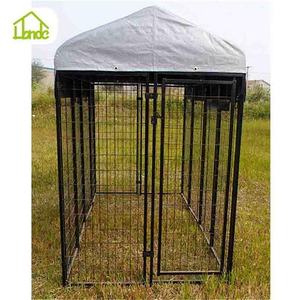 Acciaio inox <span class=keywords><strong>pet</strong></span> cane all'aperto crate <span class=keywords><strong>cage</strong></span> kennel casa formato - Product Image 2
